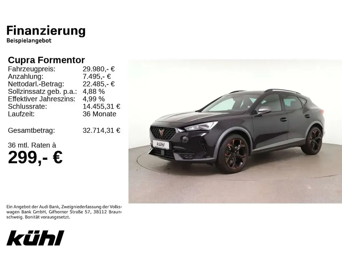 Usata Cupra Formentor 310 CV (228 kW) 2023 Nero SUV