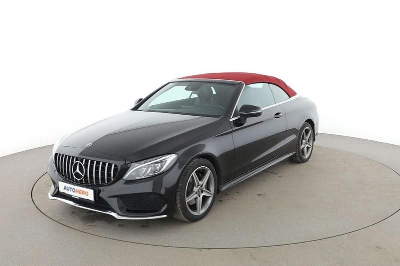 Second-hand Mercedes C180 AMG line 156 CP (114 kW) 2018 Cabrio