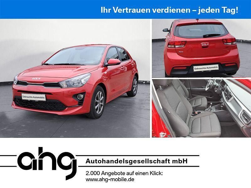 Rot Gebraucht 2022 Kia Rio Limousine | 12.690 € (Fairer Preis) - Bild 1/4