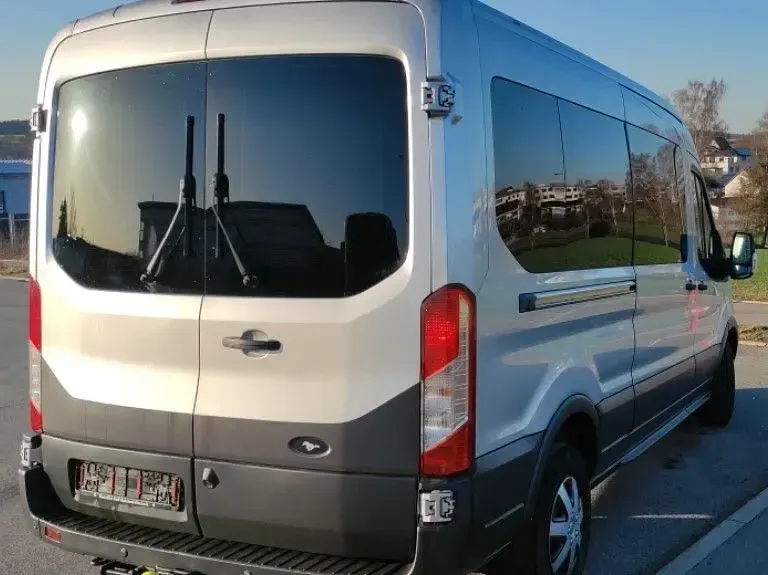 Gebraucht Ford Transit 155 PS (114 kW) 2015 Silber Van / Kleinbus