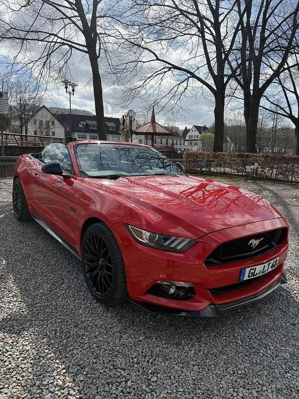 Gebraucht Ford Mustang GT 421 PS (309 kW) 2016 Rot Cabrio