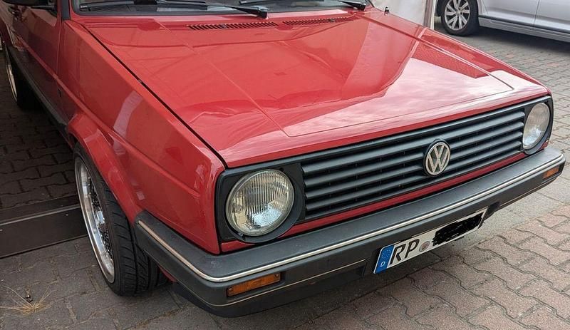 Gebraucht VW Golf II 72 PS (52 kW) 1988 Rot Kleinwagen