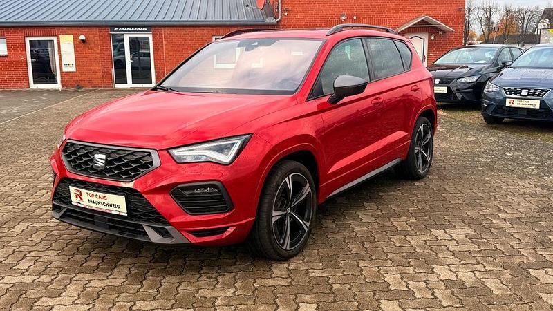 Rot Gebraucht 2021 Seat Ateca 4Drive SUV | 27.900 € (Guter Preis) - Bild 1/4
