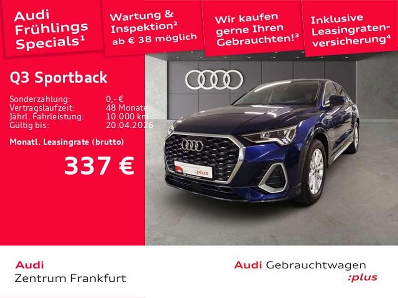 Gebraucht Audi Q3 S-Line 150 PS (110 kW) 2025 Navarrablau metallic/navarrabl SUV