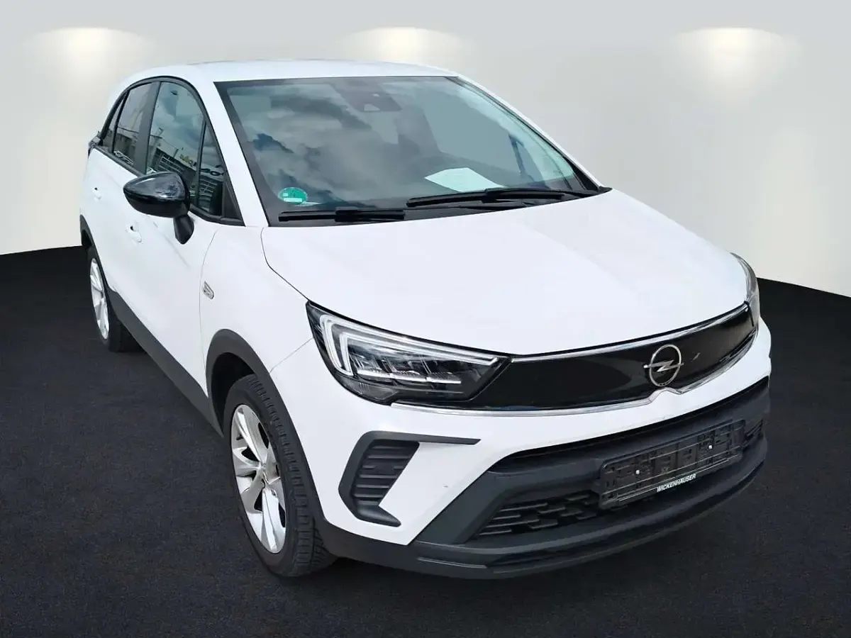 Gebraucht Opel Crossland 110 PS (80 kW) 2022 Weiß SUV