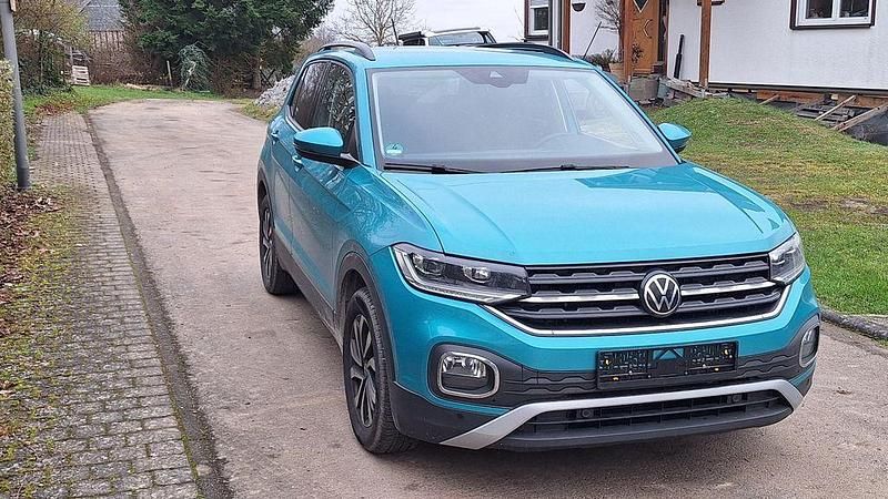 Gebraucht VW T-Cross Active 110 PS (80 kW) 2021 Grün SUV