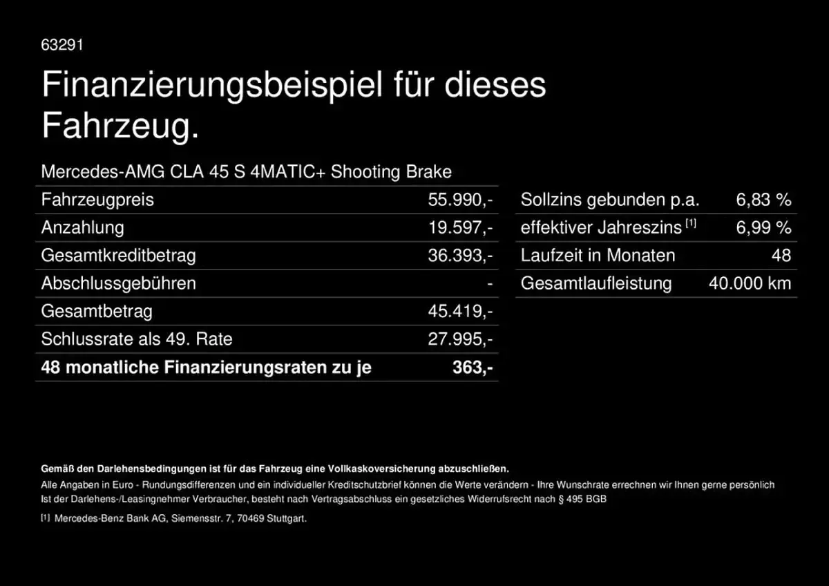 Gebraucht Mercedes CLA45 AMG AMG 421 PS (309 kW) 2025 Lack mountaingrau Coupé