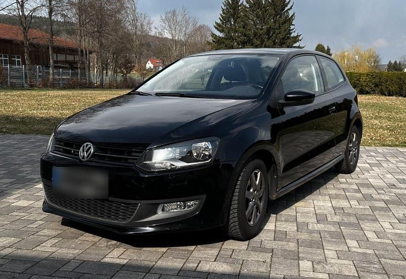 Gebraucht VW Polo Highline 90 PS (66 kW) 2010 Schwarz Kleinwagen