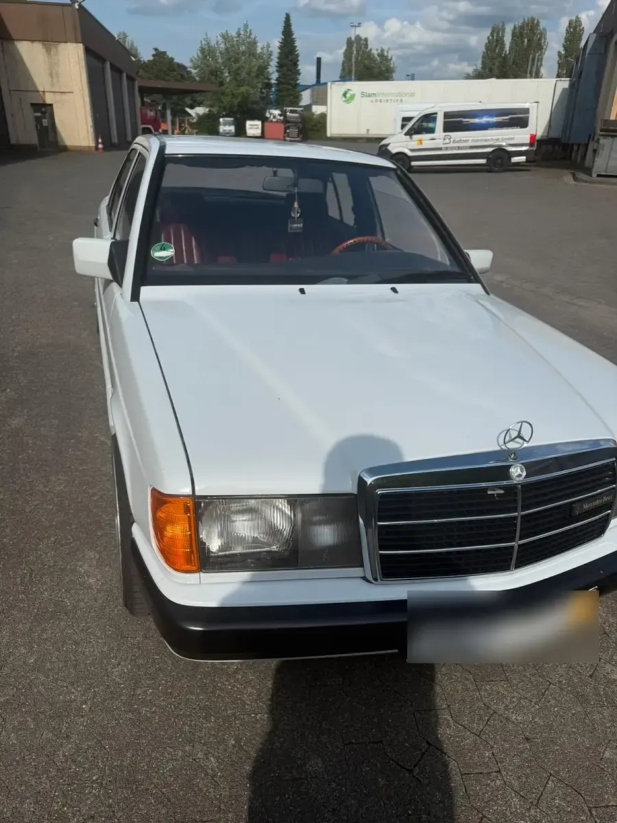 Occasion Mercedes 190 1989 Blanc Berline