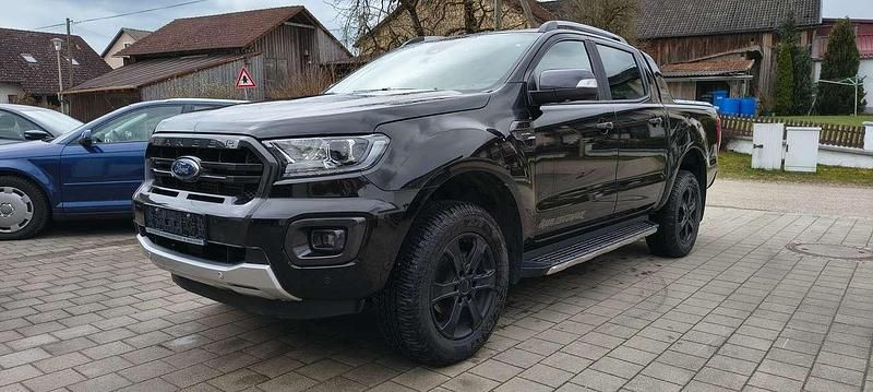 Gebraucht Ford Ranger Wildtrack 212 PS (155 kW) 2022 Obsidianschwarz metallic Pickup