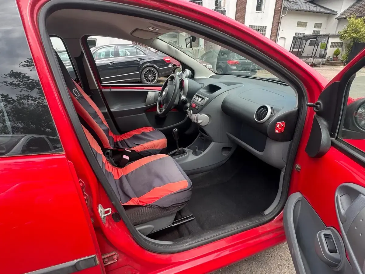 Gebraucht Citroën C1 68 PS (50 kW) 2009 Rot Kleinwagen