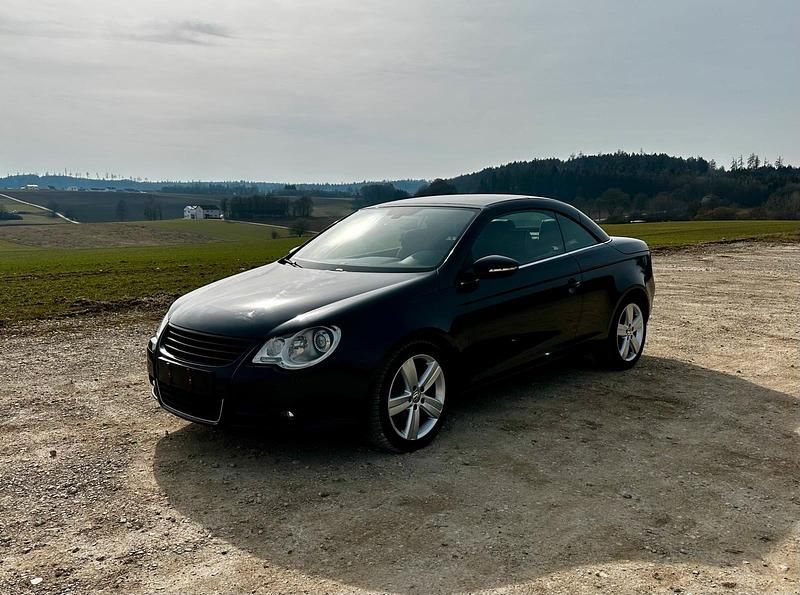 Gebraucht VW Eos Individual 160 PS (117 kW) 2009 Schwarz Cabrio