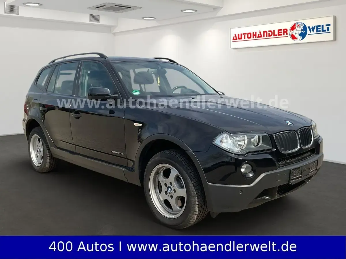 Gebraucht BMW X3 Exclusive 177 PS (130 kW) 2009 Schwarz SUV