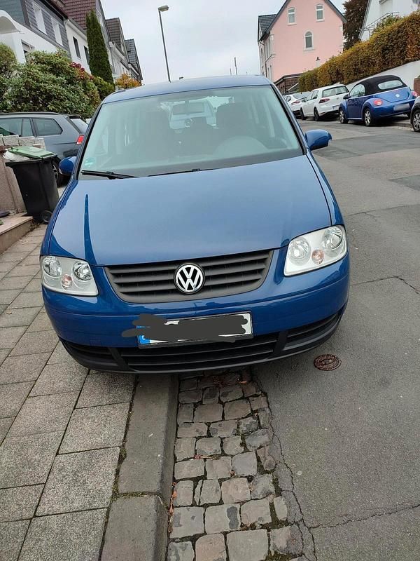Gebraucht VW Touran 116 PS (85 kW) 2005 Blau Van / Kleinbus