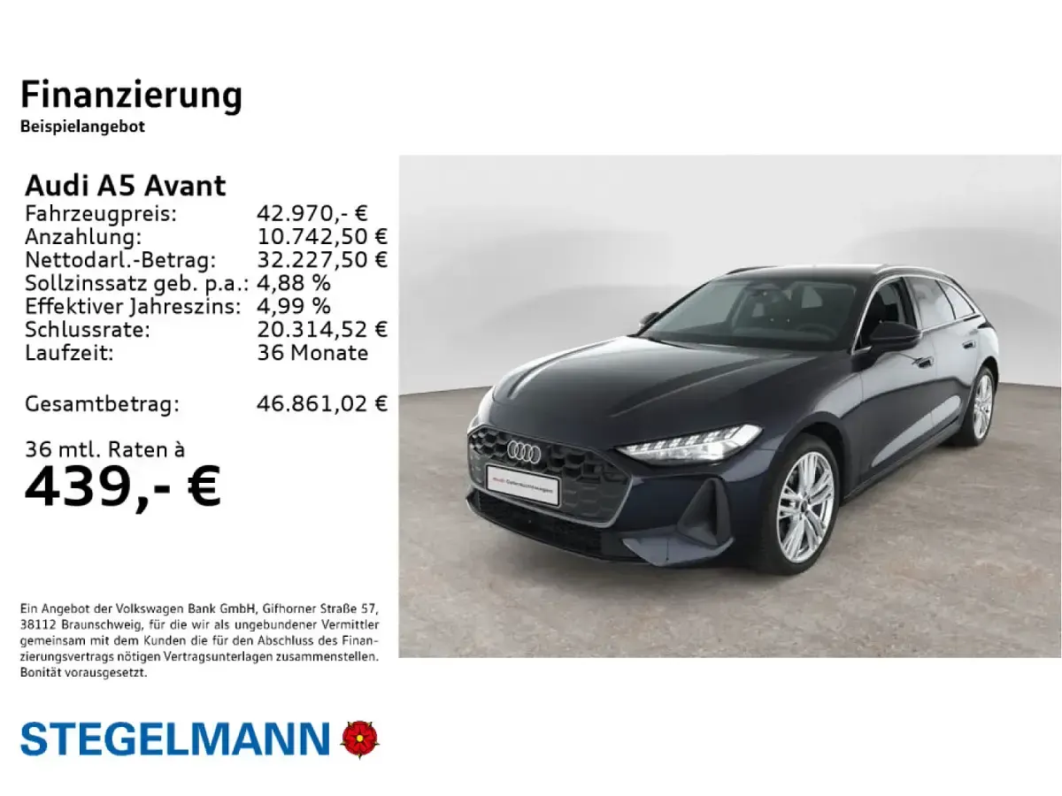 Gebraucht Audi A5 204 PS (150 kW) 2025 Kombi