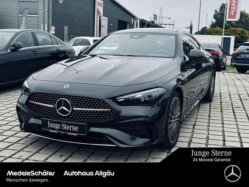 Lack graphitgrau Gebraucht 2023 Mercedes CLE220 AMG Coupé | 50.880 € (Guter Preis) - Bild 1/4