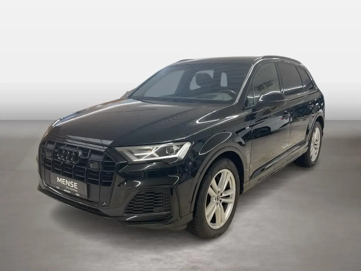 Używany Audi Q7 S-Line 340 KM (250 kW) 2022 Czarny SUV
