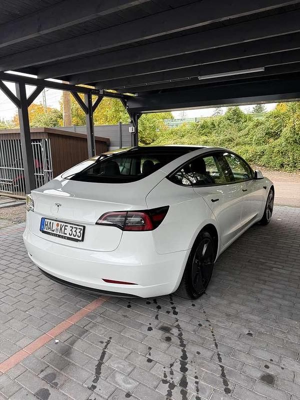 Gebraucht Tesla Model 3 Standard Range Plus 208 kW (283 PS) 2022 Weiß Limousine