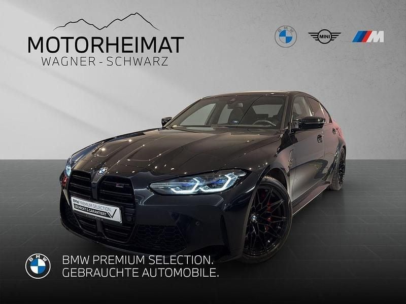Saphirschwarz metallic Gebraucht 2022 BMW M3 Competition Edition Limousine | 71.850 € (Guter Preis) - Bild 1/3