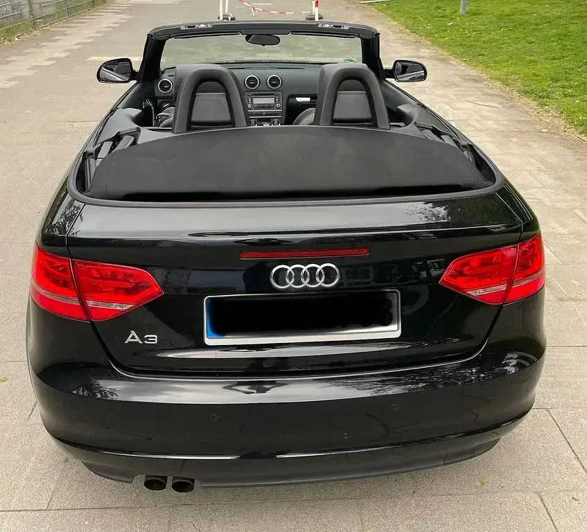 Gebraucht Audi A3 Cabriolet S-Line 125 PS (91 kW) 2012 Schwarz Cabrio
