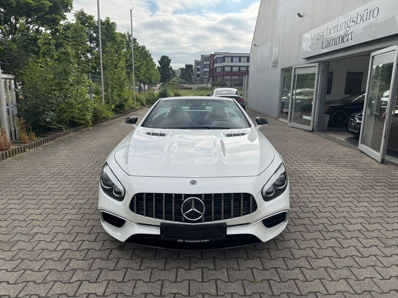 Weiß Gebraucht 2017 Mercedes SL400 AMG Cabrio | 49.900 € - Bild 1/4
