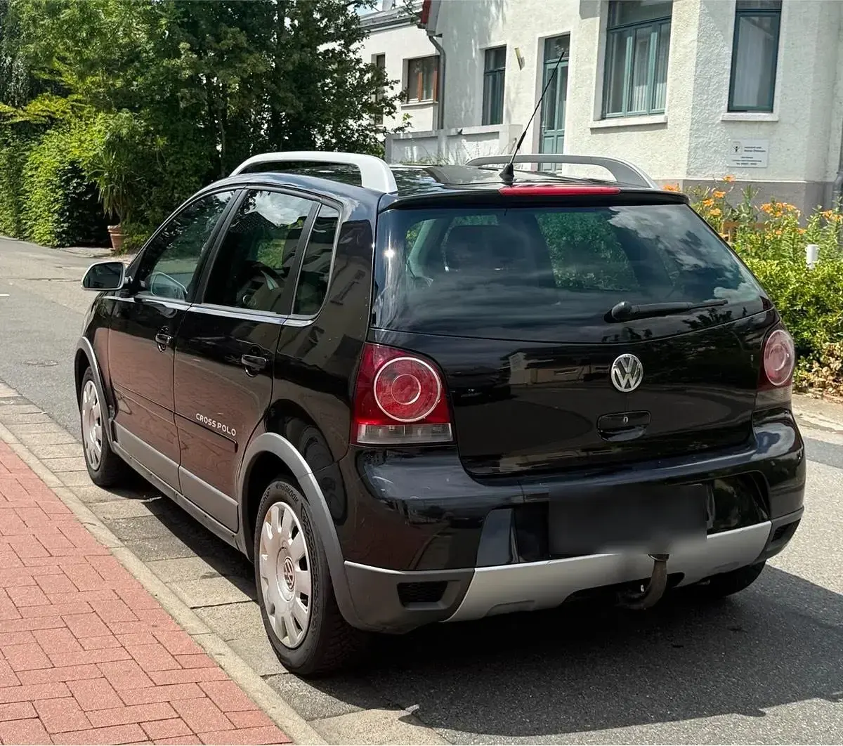 Gebraucht VW Polo Cross 101 PS (74 kW) 2007 Schwarz Kleinwagen