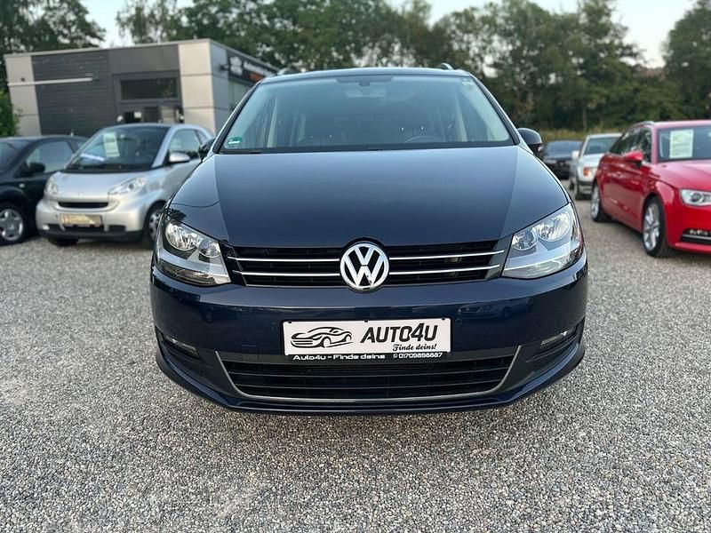 Gebraucht VW Sharan Match 150 PS (110 kW) 2012 Blau Van / Kleinbus