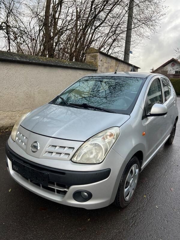 Silber Gebraucht 2009 Nissan Pixo Kleinwagen | 999 € (Guter Preis) - Bild 1/4