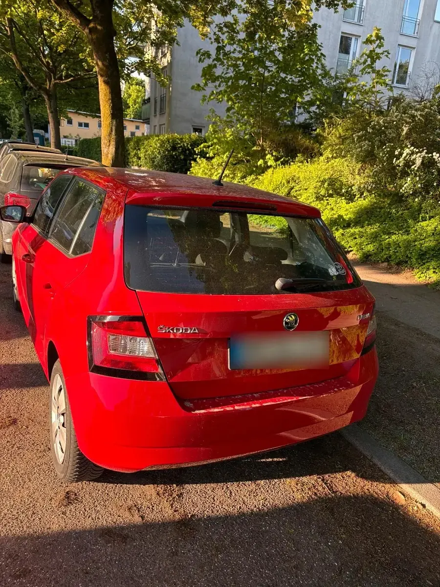 Brugt Skoda Fabia 60 HK (44 kW) 2016 Rød Hatchback