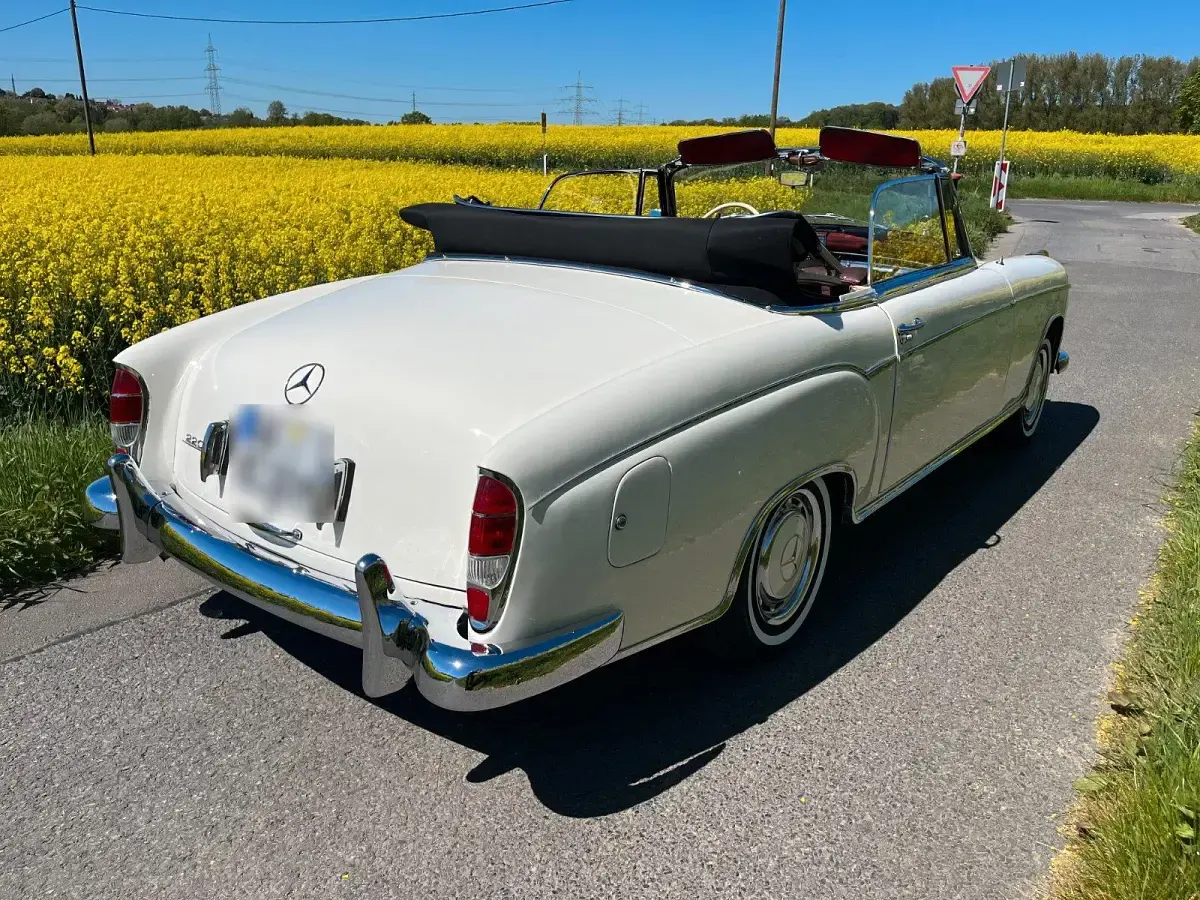 Gebraucht Mercedes W180 106 PS (77 kW) 1963 Weiß Cabrio