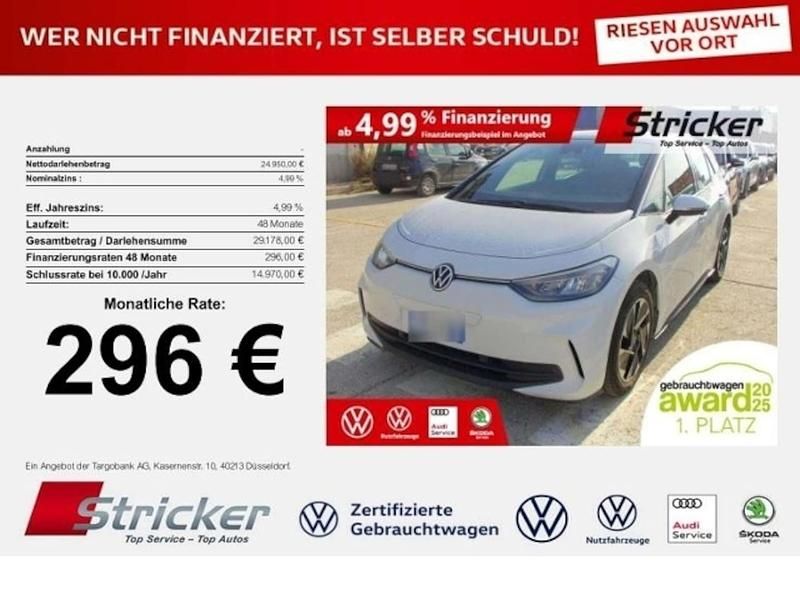 Gebraucht VW ID.3 Pro Performance 150 kW (204 PS) 2023 Gletscherweiß metallic (metallic) Kleinwagen