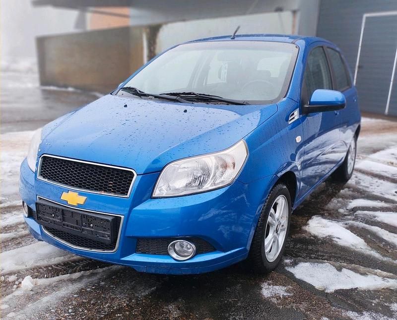 Blau Gebraucht 2009 Chevrolet Aveo Kleinwagen | 2.900 € (Fairer Preis) - Bild 1/4