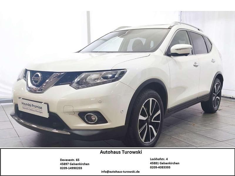 Brillant white Gebraucht 2017 Nissan X-Trail Tekna SUV | 16.740 € (Fairer Preis) - Bild 1/4