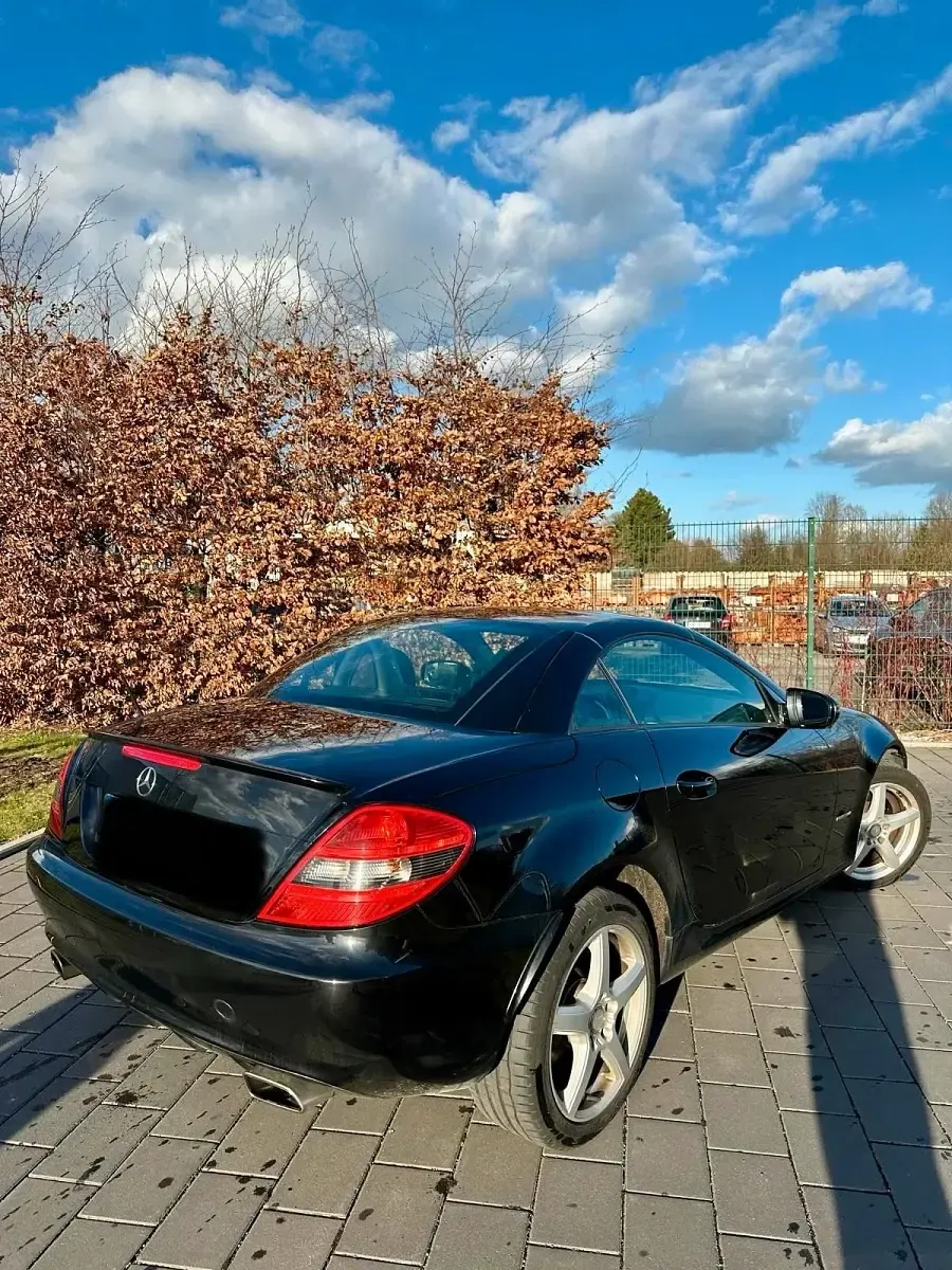 Gebraucht Mercedes SLK200 184 PS (135 kW) 2008 Schwarz Cabrio