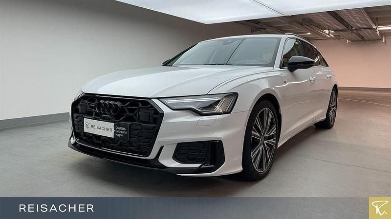 Weiss Gebraucht 2024 Audi A6 S-Line Kombi | 45.119 € (Superpreis) - Bild 1/4