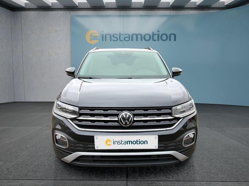 Schwarz Gebraucht 2022 VW T-Cross SUV | 20.399 € (Fairer Preis) - Bild 1/4