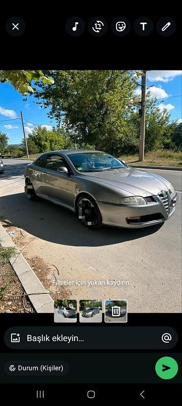 Grau Gebraucht 2007 Alfa Romeo GT Coupé | 1.300 € (Superpreis) - Bild 1/4
