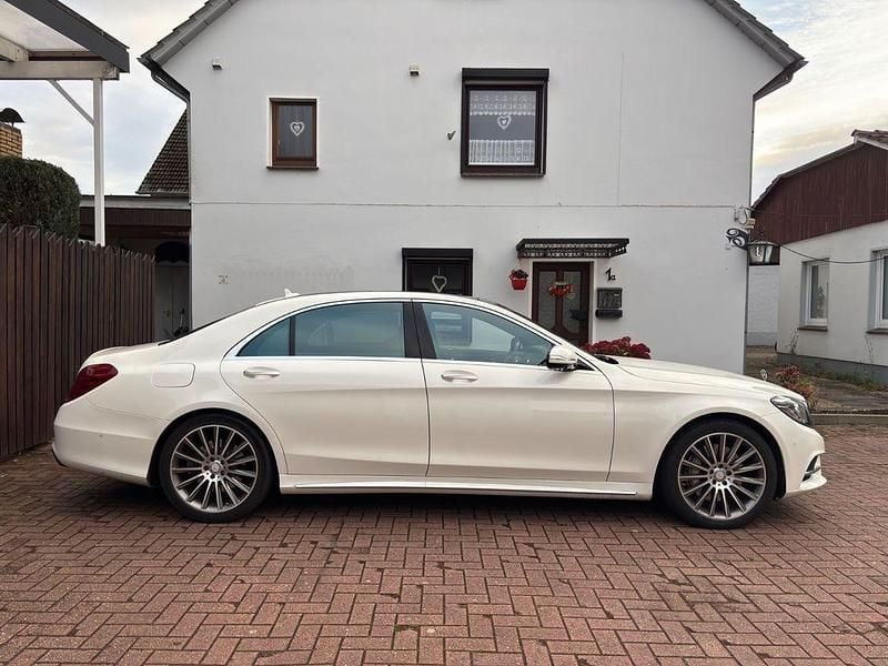 Weiß Gebraucht 2015 Mercedes S500 Limousine | 38.900 € (Guter Preis) - Bild 1/4