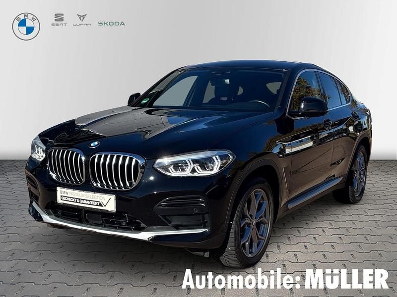 Schwarz Gebraucht 2021 BMW X4 xLine SUV | 39.850 € (Fairer Preis) - Bild 1/4