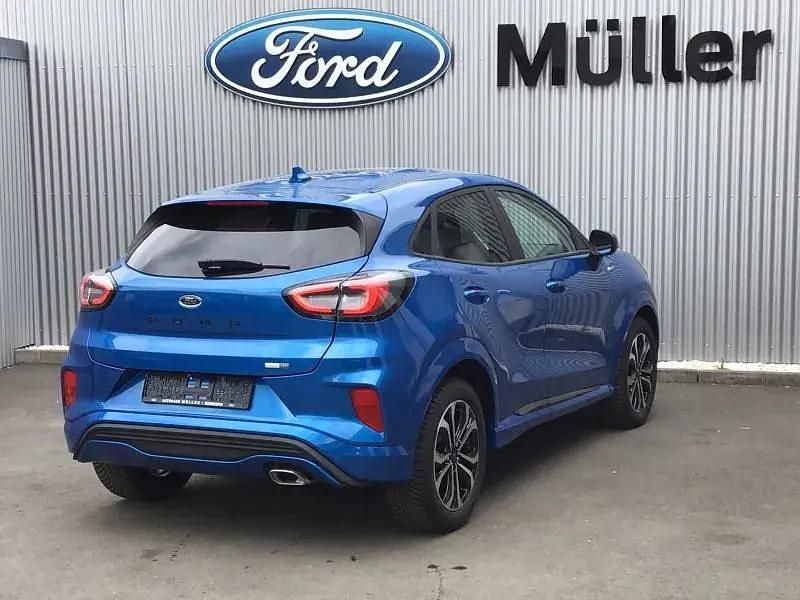 Gebraucht Ford Puma ST-Line X 155 PS (114 kW) 2022 Desert island blue metallic Coupé