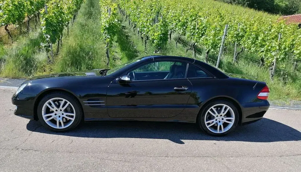 Gebraucht Mercedes SL500 387 PS (284 kW) 2008 Schwarz Cabrio