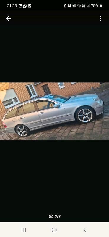 Silber Gebraucht 2006 Mercedes C350 Kombi | 5.200 € (Fairer Preis) - Bild 1/4