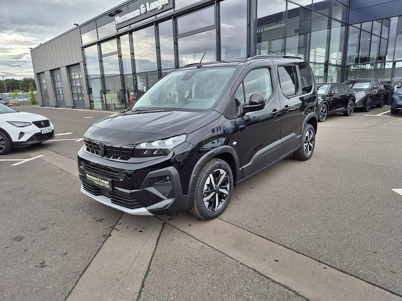 Neu Peugeot Rifter GT 131 PS (96 kW) 2025 Schwarz Van / Kleinbus
