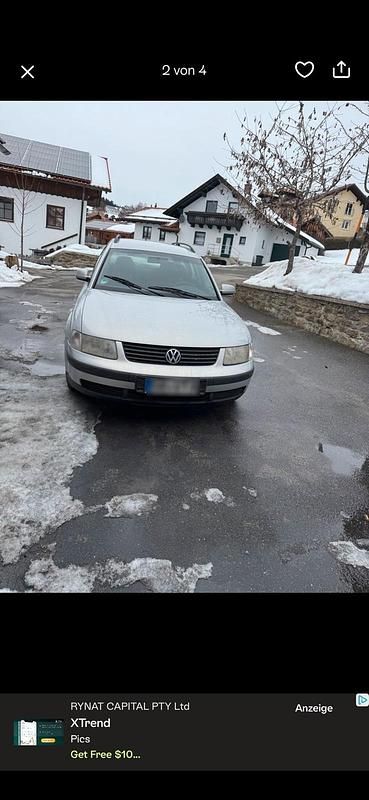 Gebraucht VW Passat 128 PS (94 kW) 1998 Silber Kombi