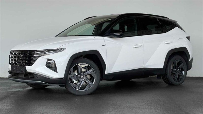 Weiss / atlasweiss zweifarbig Neu 2024 Hyundai Tucson SUV | 32.970 € (Superpreis) - Bild 1/4
