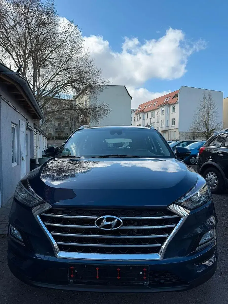 Gebraucht Hyundai Tucson Trend 116 PS (85 kW) 2020 Blau SUV
