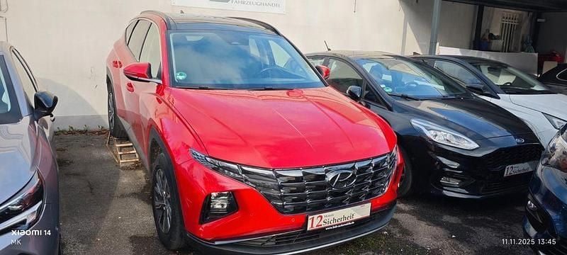 Rot Gebraucht 2021 Hyundai Tucson Trend SUV | 22.500 € (Superpreis) - Bild 1/4