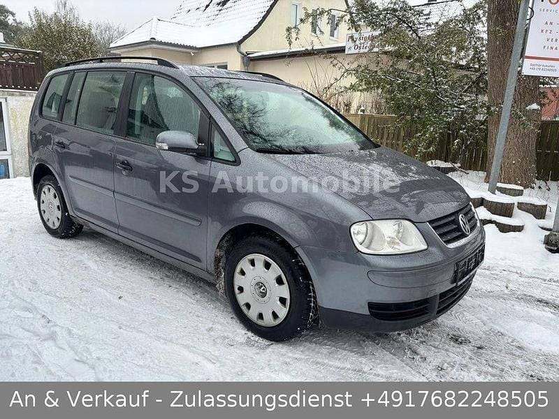 Gebraucht VW Touran Conceptline 105 PS (77 kW) 2006 Grau Van / Kleinbus