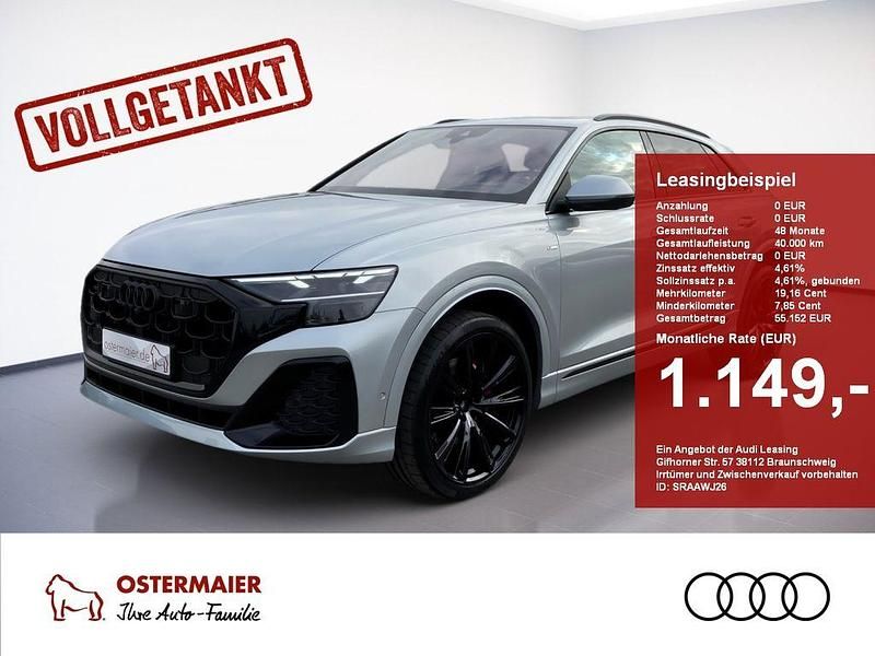Neu Audi Q8 Ambiente 286 PS (210 kW) 2025 Satellitsilber SUV
