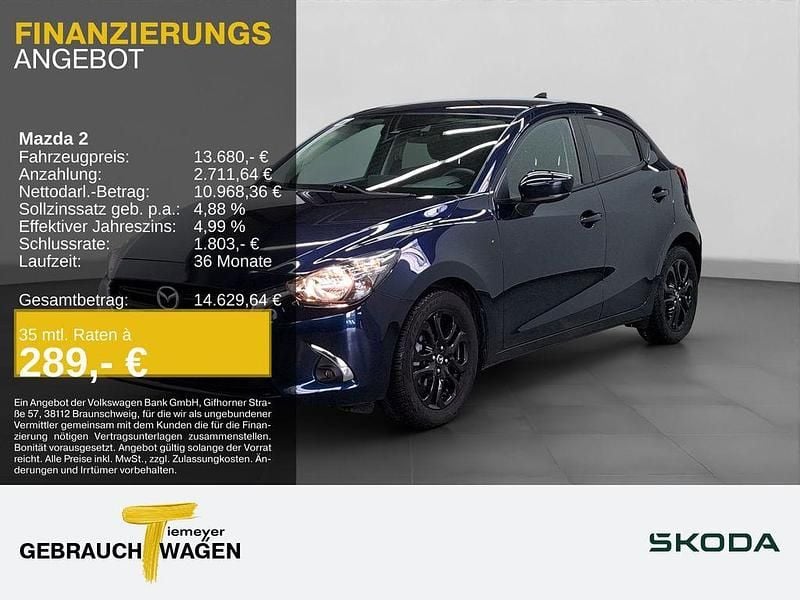 Gebraucht Mazda 2 Kizoku 90 PS (66 kW) 2019 Blau Kleinwagen